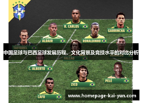 中国足球与巴西足球发展历程、文化背景及竞技水平的对比分析