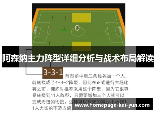 阿森纳主力阵型详细分析与战术布局解读 阿森纳主力阵型详细分析与战术布局解读